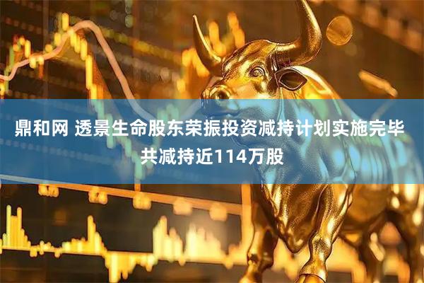 鼎和网 透景生命股东荣振投资减持计划实施完毕 共减持近114万股