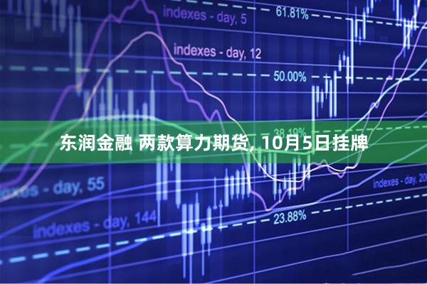 东润金融 两款算力期货, 10月5日挂牌